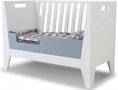 Ліжечко-трансформер Indigowood Scandic 120х60 white (з додатковим бортиком)